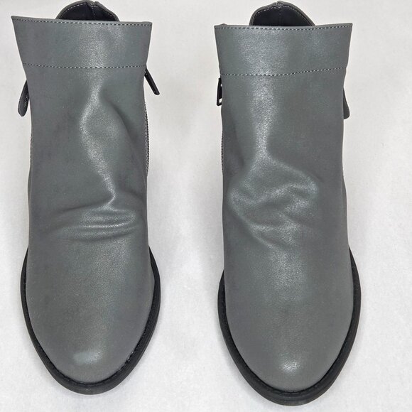 NWOT Easy Street Women's Gusto Comfort Gray Booties - Picture 2 of 7